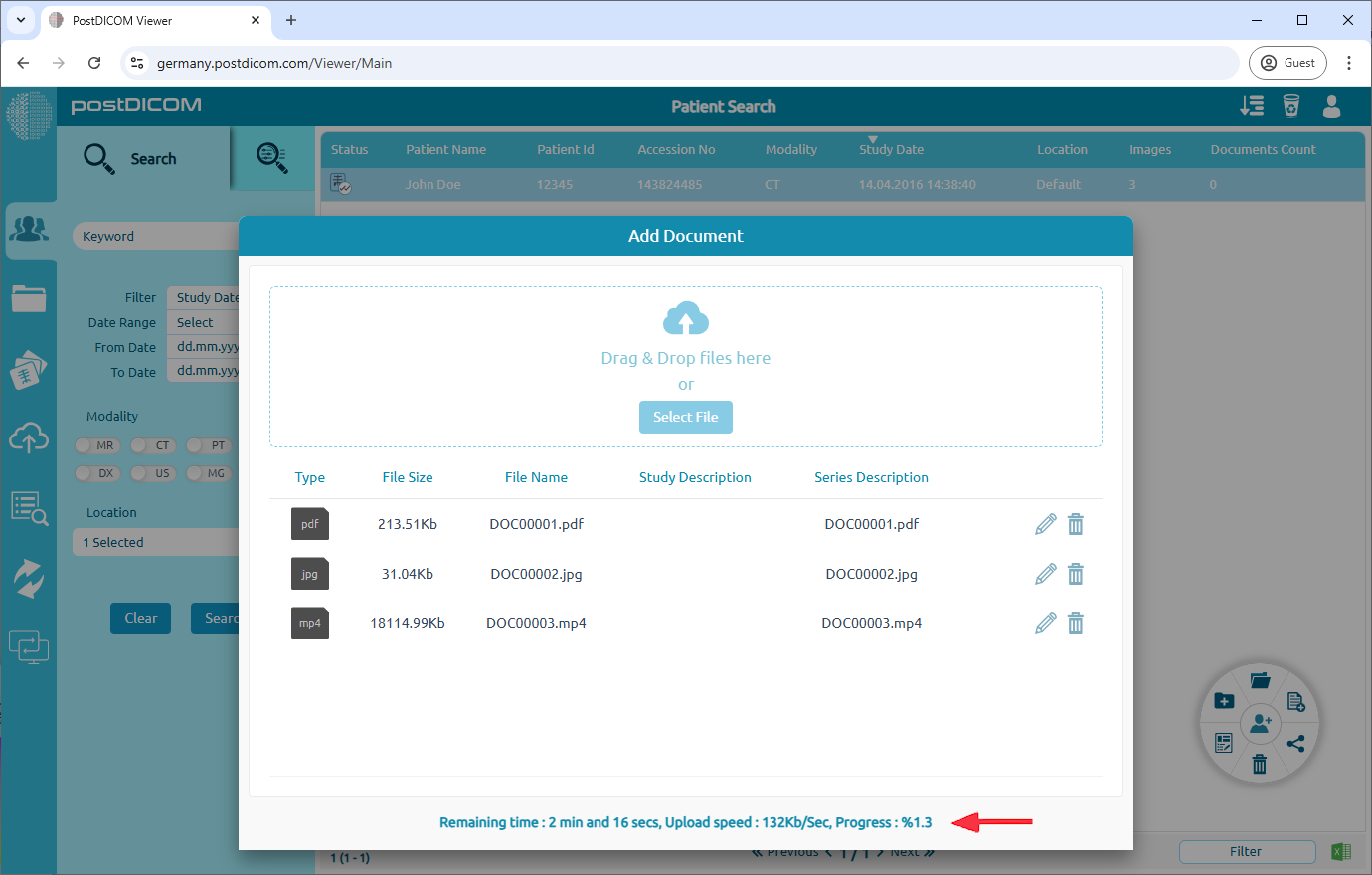 Manually Creating New Patient Orders and Adding Documents