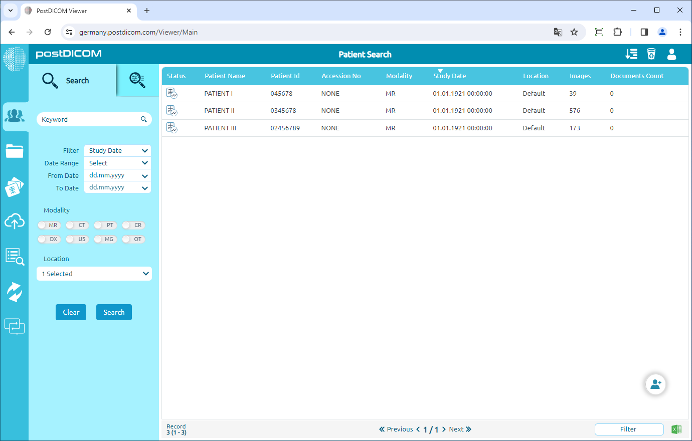 Searching Patient Orders