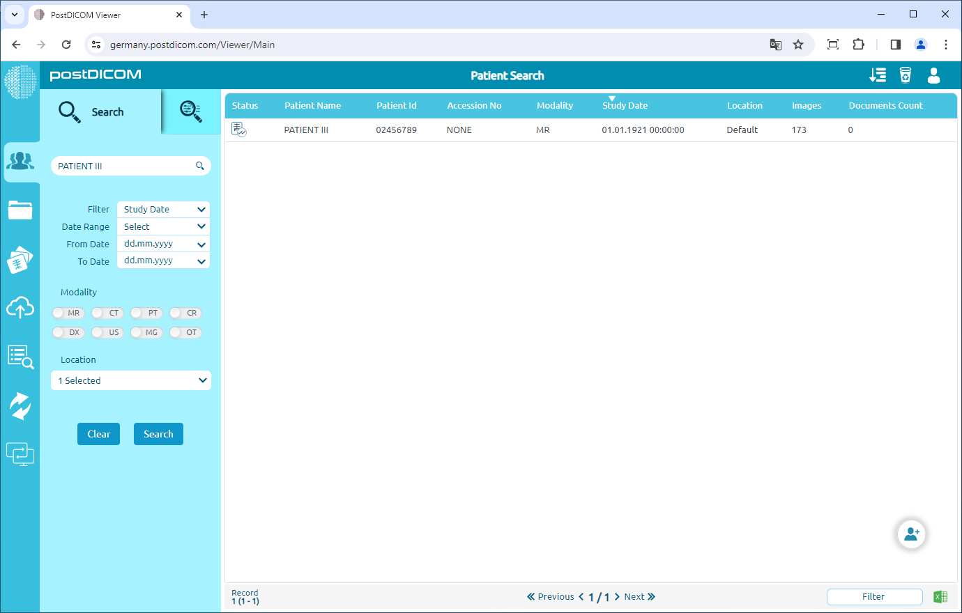 Searching Patient Orders