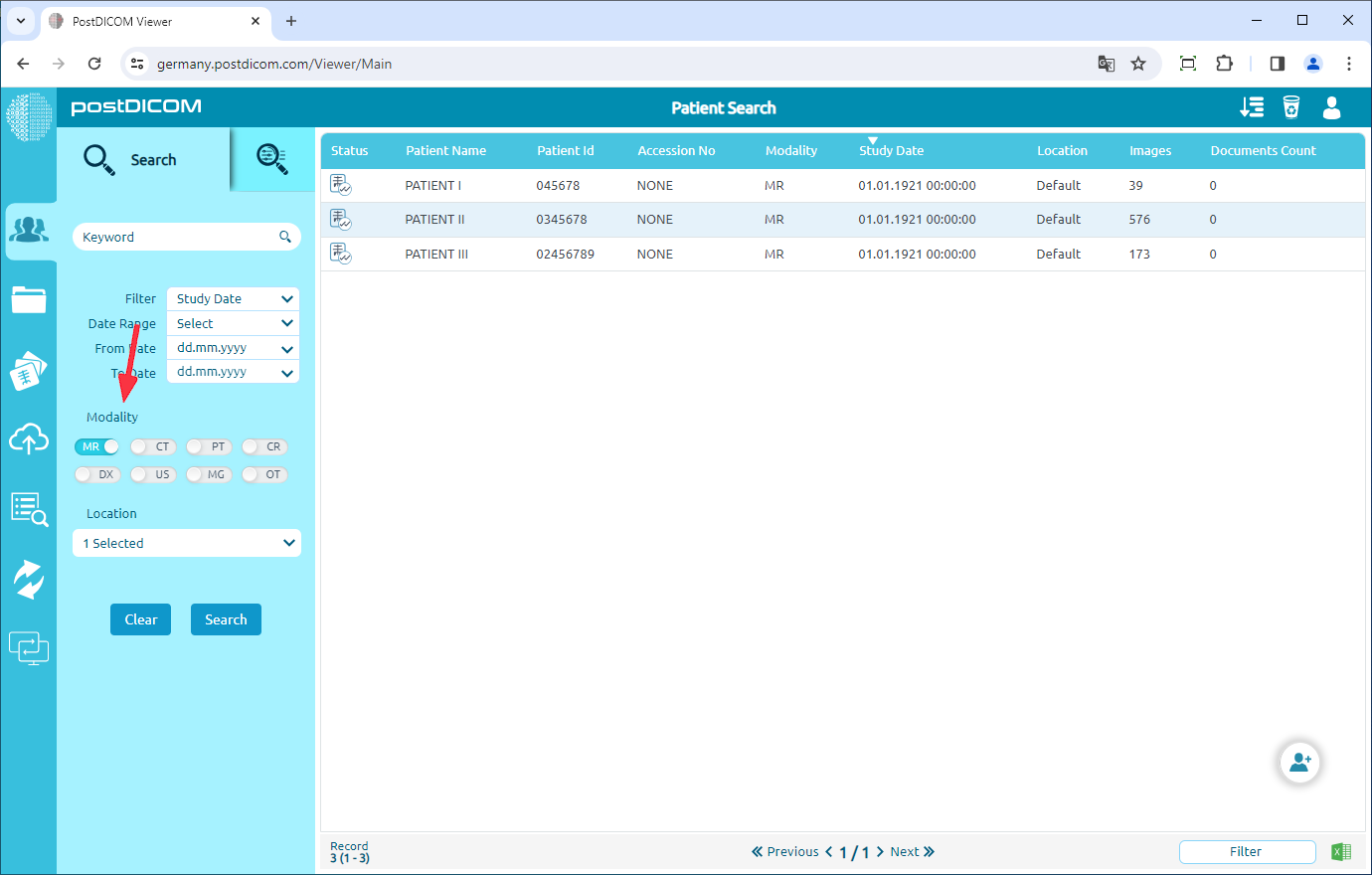 Searching Patient Orders